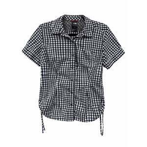 The North Face Womens Medium Gingham VaporWick Vented Hiking Shirt Gorpcore